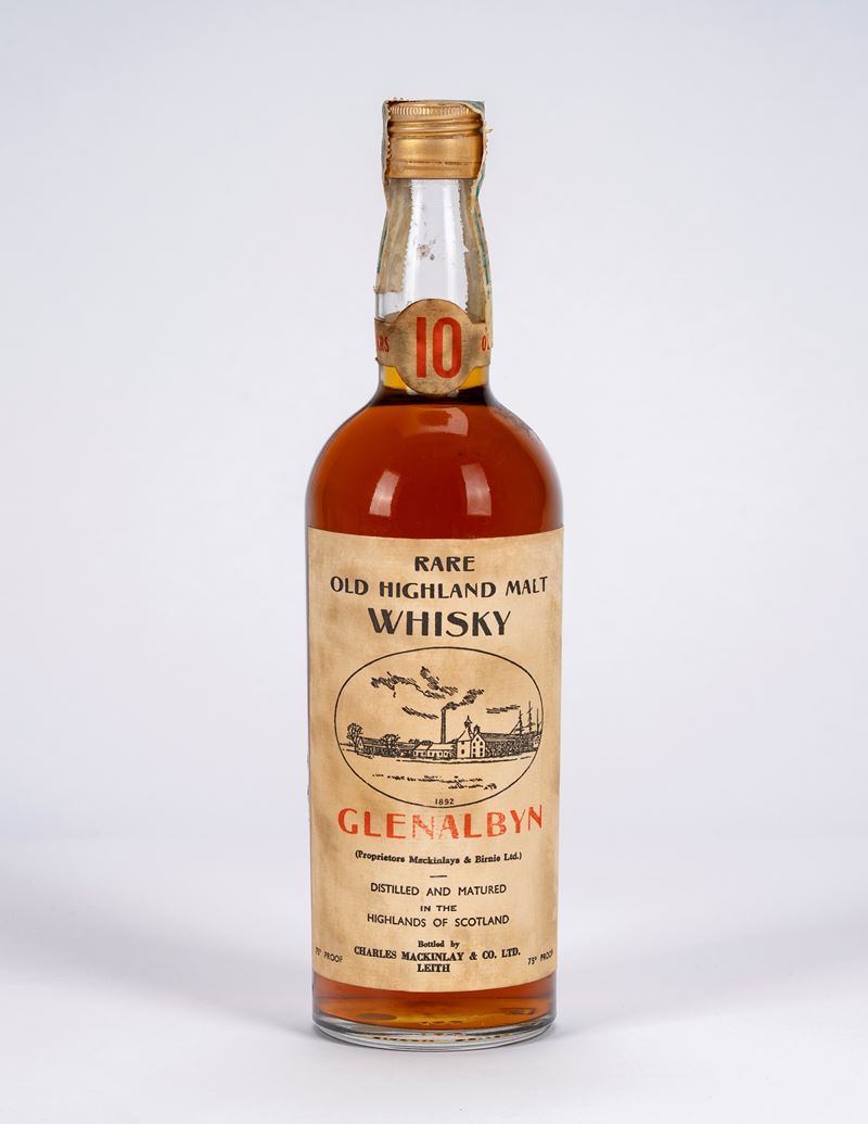 Scozia - Glenalbyn 10 anni, whisky Highland single malt