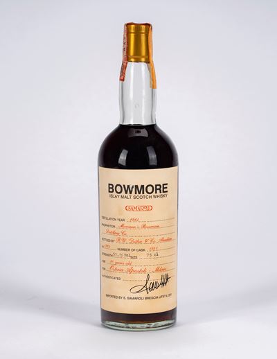 Bowmore, Islay Malt Scotch Whisky "Samaroli" 20 YO
