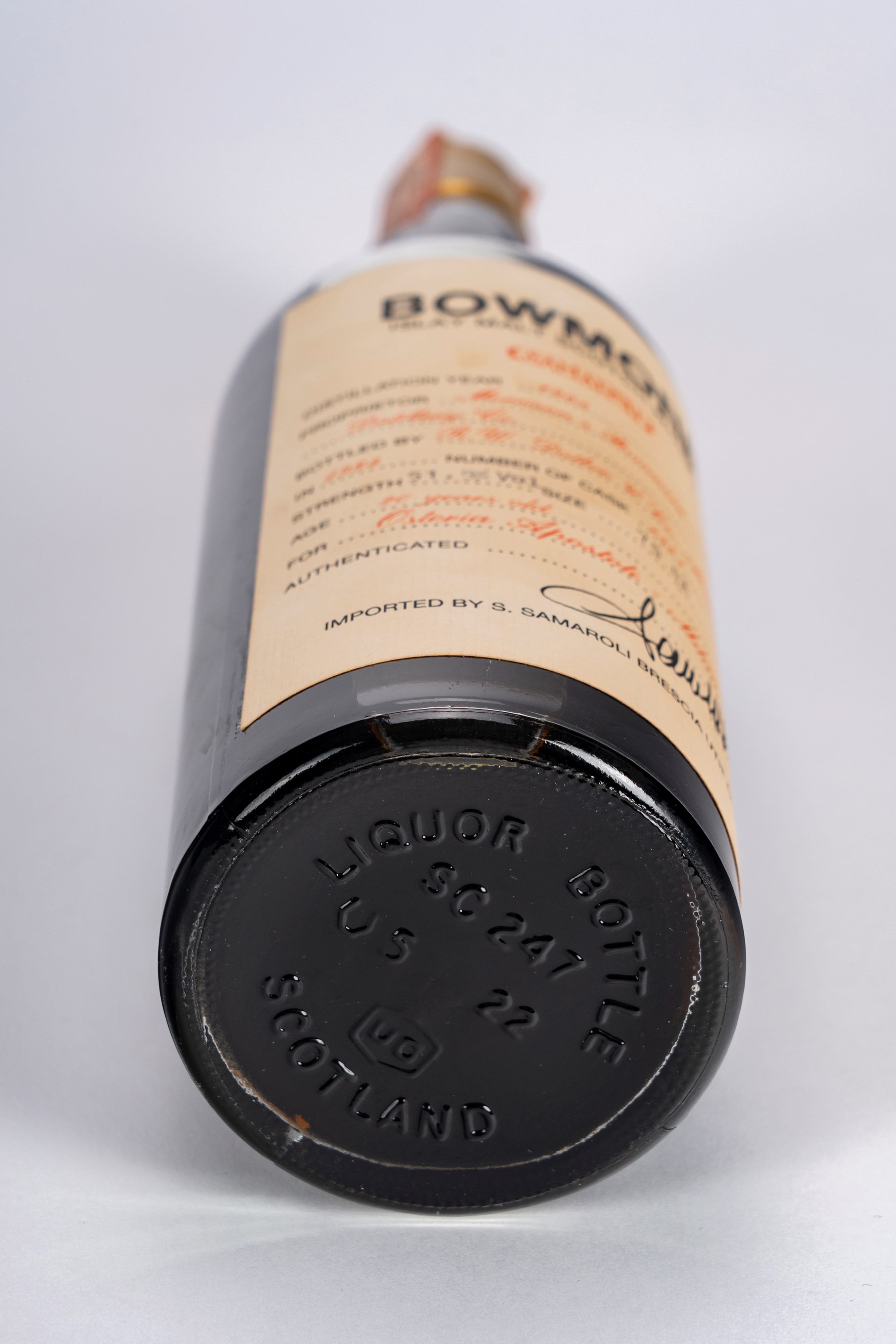 Scozia - Bowmore, Islay Malt Scotch Whisky "Samaroli" 20 YO
