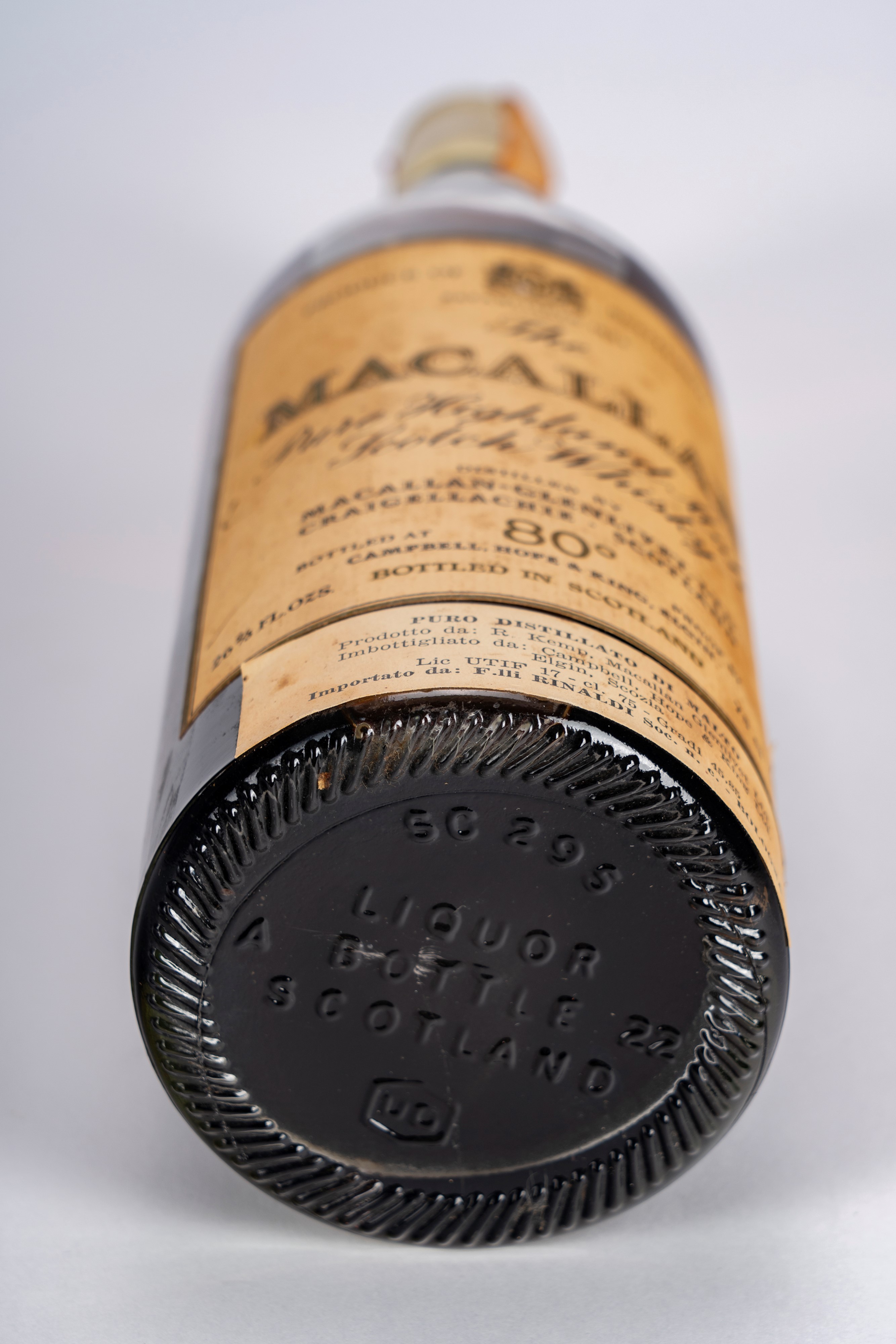 Scozia - Macallan, Whisky Highland Malt Scotch “15 YO” (1958), 75 cl