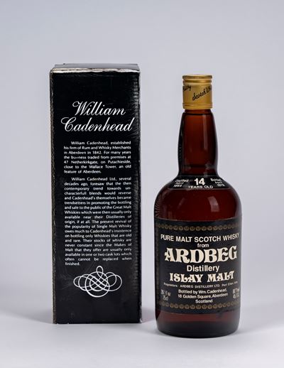 Ardbeg, Pure Malt Scotch Whisky 14 anni (distillato aprile 1965; imbottigliato aprile 1979)