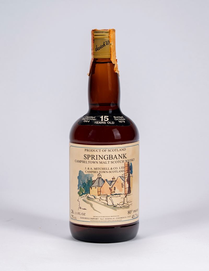 Scozia - J. & A. Mitchell & Co. Ltd., Springbank 15 yo (Campbeltown Malt Scotch Whisky)
