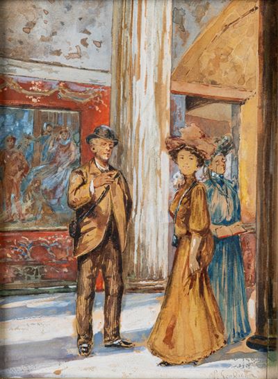 La visita a Pompei
