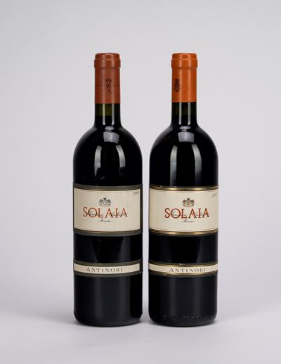 Selezione Solaia (2 bottiglie, annate 1999 e 2003)