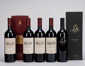 Ornellaia Vertical Tasting from 2005 to 2010 (5 BT)