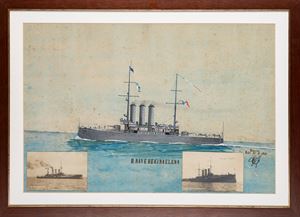 Italian Royal Navy - Ship Regina Elena