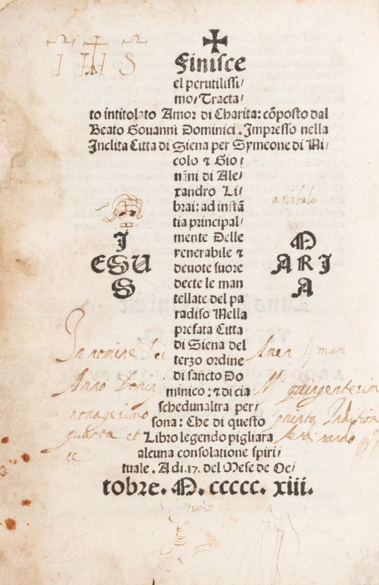 Dominici, Giovanni - Trattato della Sanctissima Charita