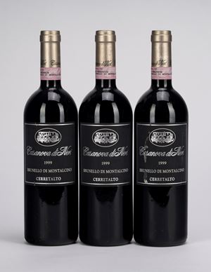 Casanova di Neri Brunello di Montalcino, Cerretalto, 1999 (3 BT)