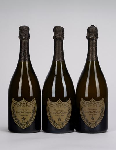 Selezione Dom Pérignon, 3 bottiglie (1990, 1992, 1993)