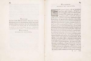 Rime, et Prose di m. Giouanni Della Casa