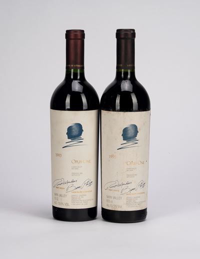 Selezione di Opus One, Bordeaux, 2 bottiglie (1 BT 1993; 1 BT 1995)