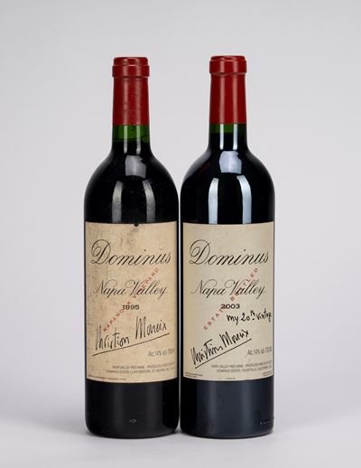 Selezione Dominus Estate Christian Moueix, 2 bottiglie (1995; 2003)