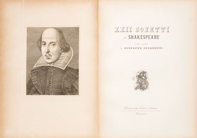 XXII Sonetti di Shakespeare Scelti e Tradotti da Giuseppe Ungaretti