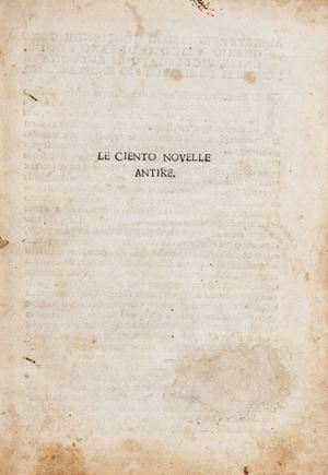 Le ciento nouelle antike