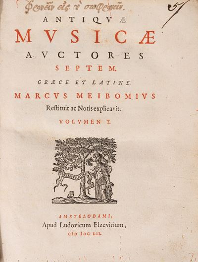 Antiquae Musicae (teoria musicale greca antica), 1652