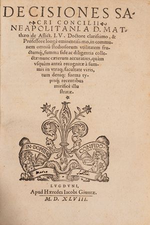 Decisiones Sacri concilii Neapolitani
