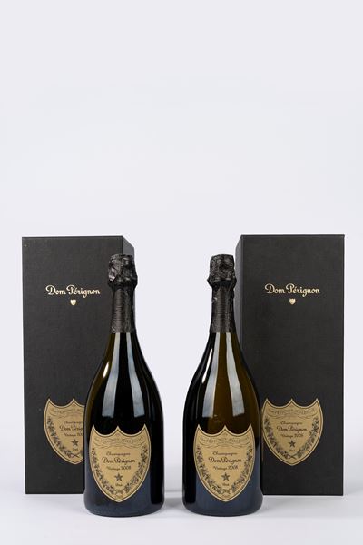 Dom Pérignon, 2008 (2 bottiglie) con astuccio