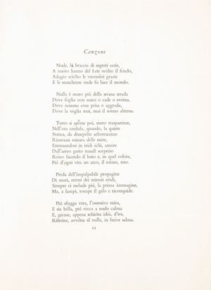 La Terra Promessa. FRAMMENTI con l'apparato critico delle varianti e uno studio di Leone Piccioni 