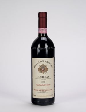Podere Rocche dei Manzoni Vigna Cappella di Santo Stefano, Barolo DOCG, 2001 (1 BT)