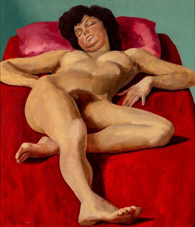 Nudo femminile disteso