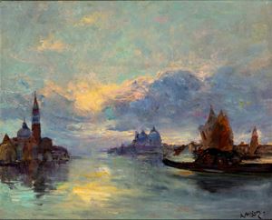 Venezia, in gondola