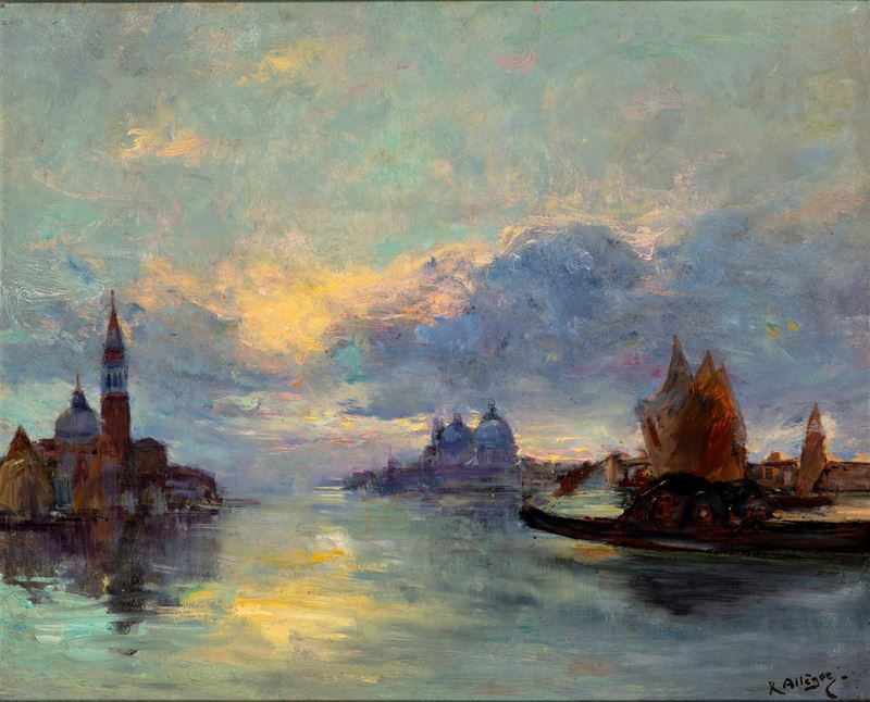 Venezia, in gondola