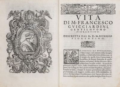 La Historia D'italia di M. Francesco Guicciardini Gentil'huomo Fiorentino, Doue Si Descriuono Tut...