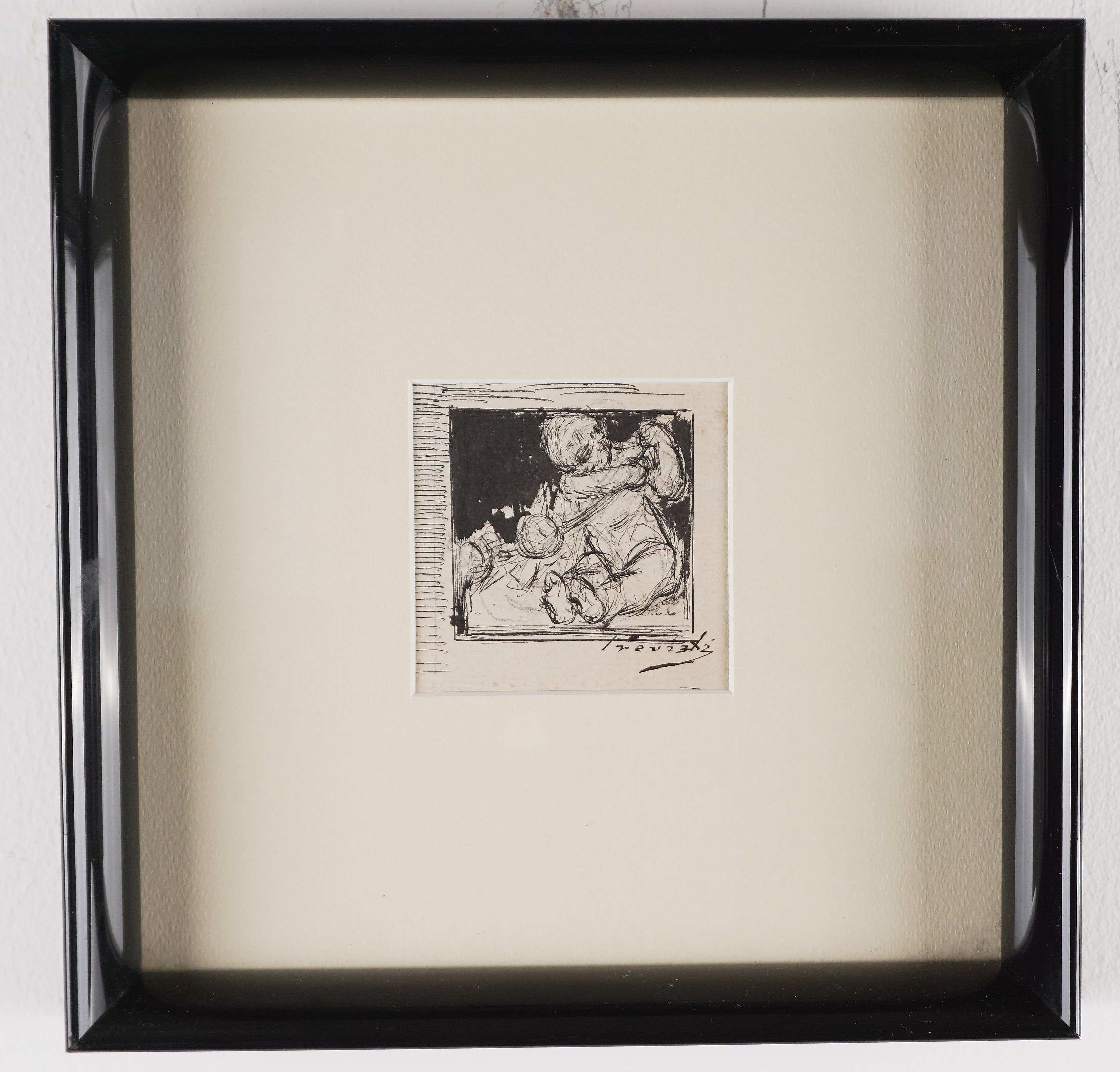 Studio per figura decorativa