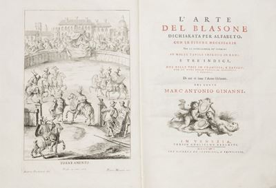 L'arte del Blasone Dichiarata per Alfabeto. con le Figure Necessarie per la Intelligenza De' Term...