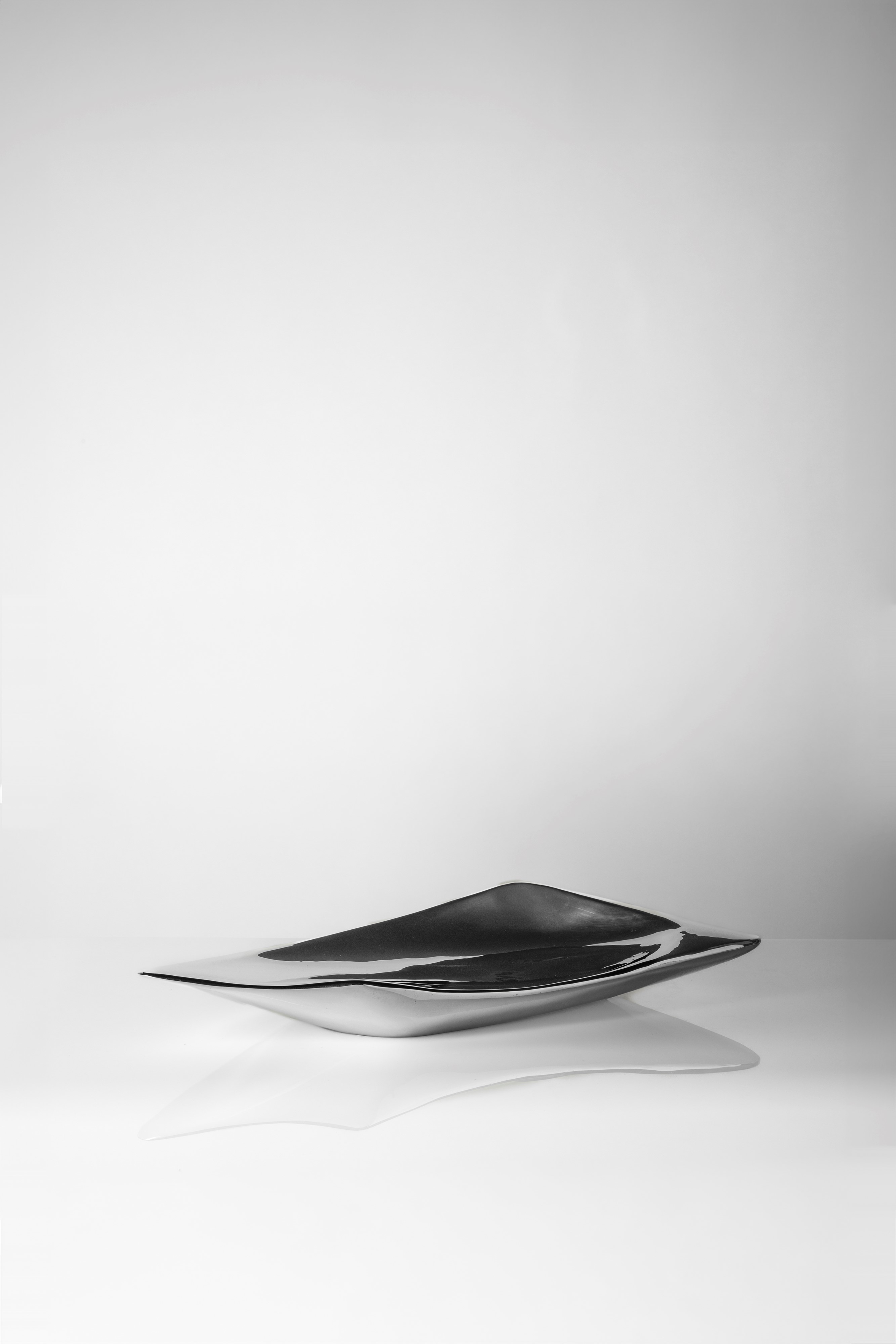 Zaha Hadid - Silver Bowl 70 (edizione limitata #5/12), argento 925/1000, 2007