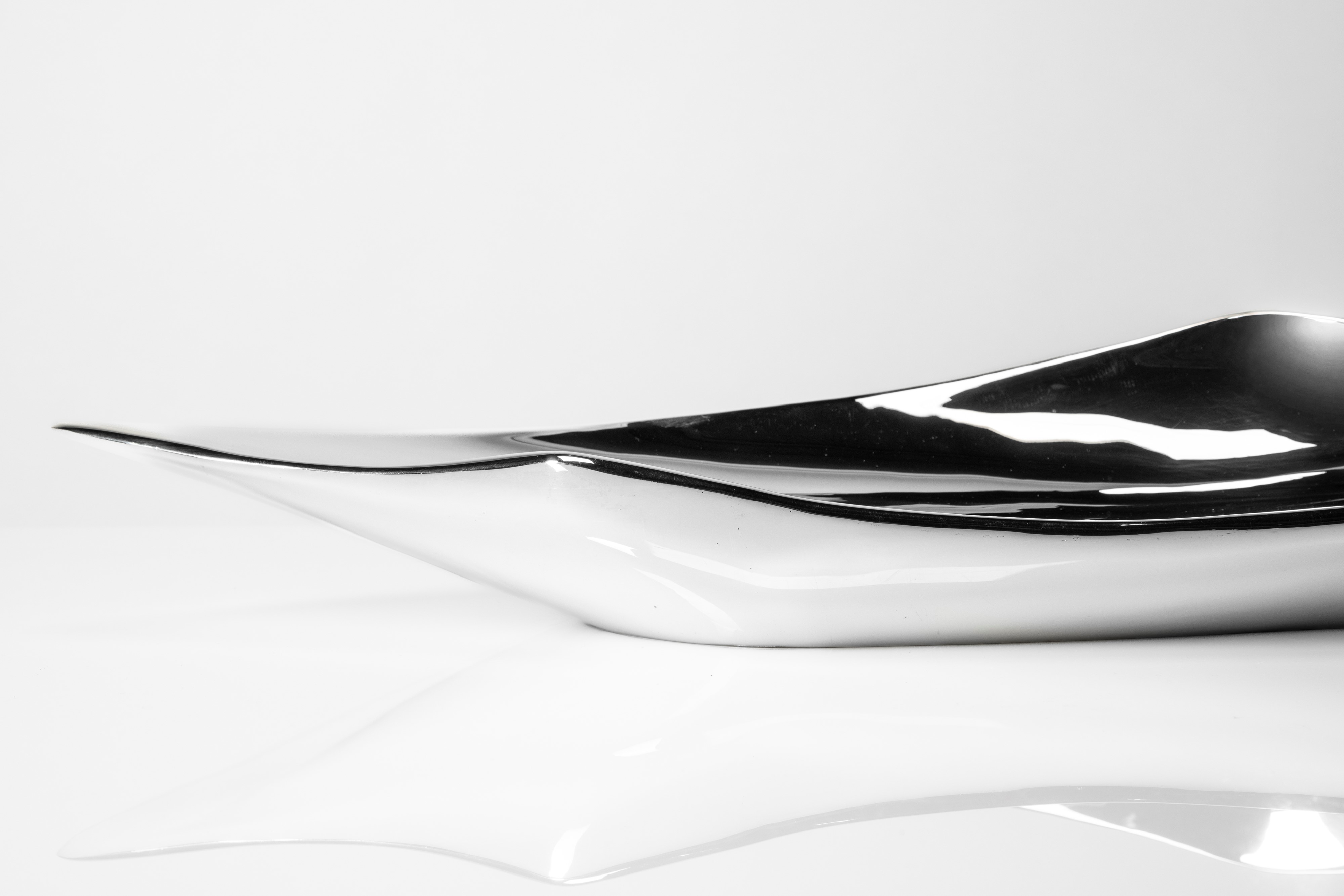Zaha Hadid - Silver Bowl 70 (edizione limitata #5/12), argento 925/1000, 2007