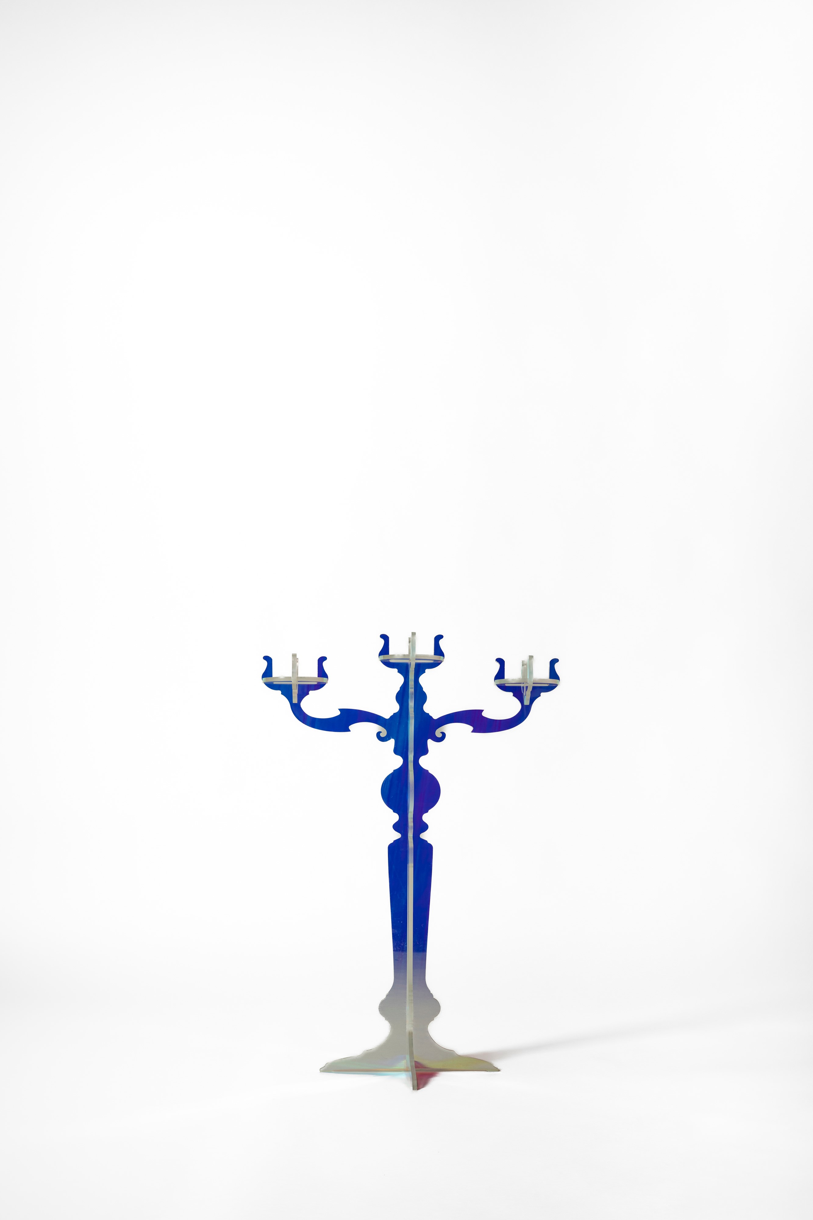 Ingrid Gossner - Candelabro da terra a tre fiamme “Maua Huni”