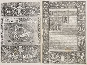 Edizione la più completa di questa celebre cronologia del mondo, la cui edizione originale data 1483. Il diciottesimo libro, aggiornato sino al 1524 si deve a Marco Guazzo, ed ha un indice proprio.
Esemplare di illustre provenienza: dalla biblioteca di Niccolò Baruffaldi (1645-1748), appassionato archeologo e cultore di studi storici, che lasciò poi in eredità al figlio Girolamo la sua collezione di codici e stampati. Supplementum Supplementi delle Chroniche del venerando padre frate Jacobo Philippo...con la gionta del 1524. infino al 1535