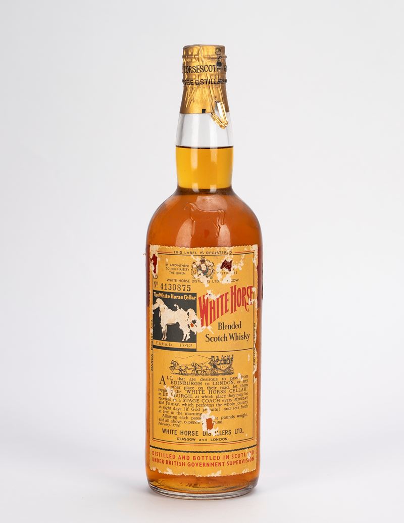 Scozia - White Horse Blended Scotch Whisky Spring Cap Vintage 50