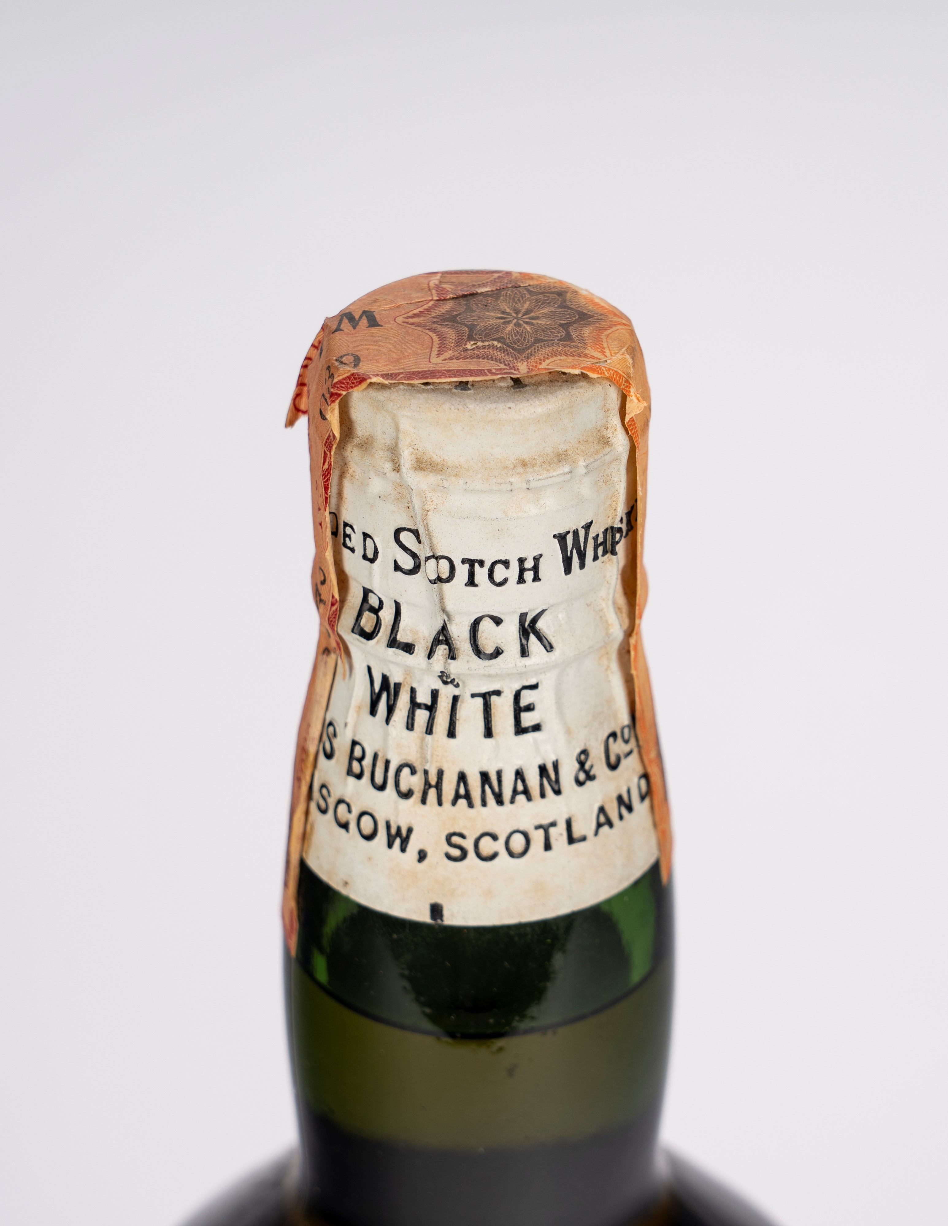Scozia - Whisky Old Scotch, Black & White Special Blend di Buchanan's (1 bottiglia)