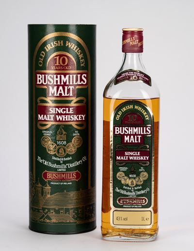Whisky irlandese, Buschmills 10 YO (1 bottiglia)