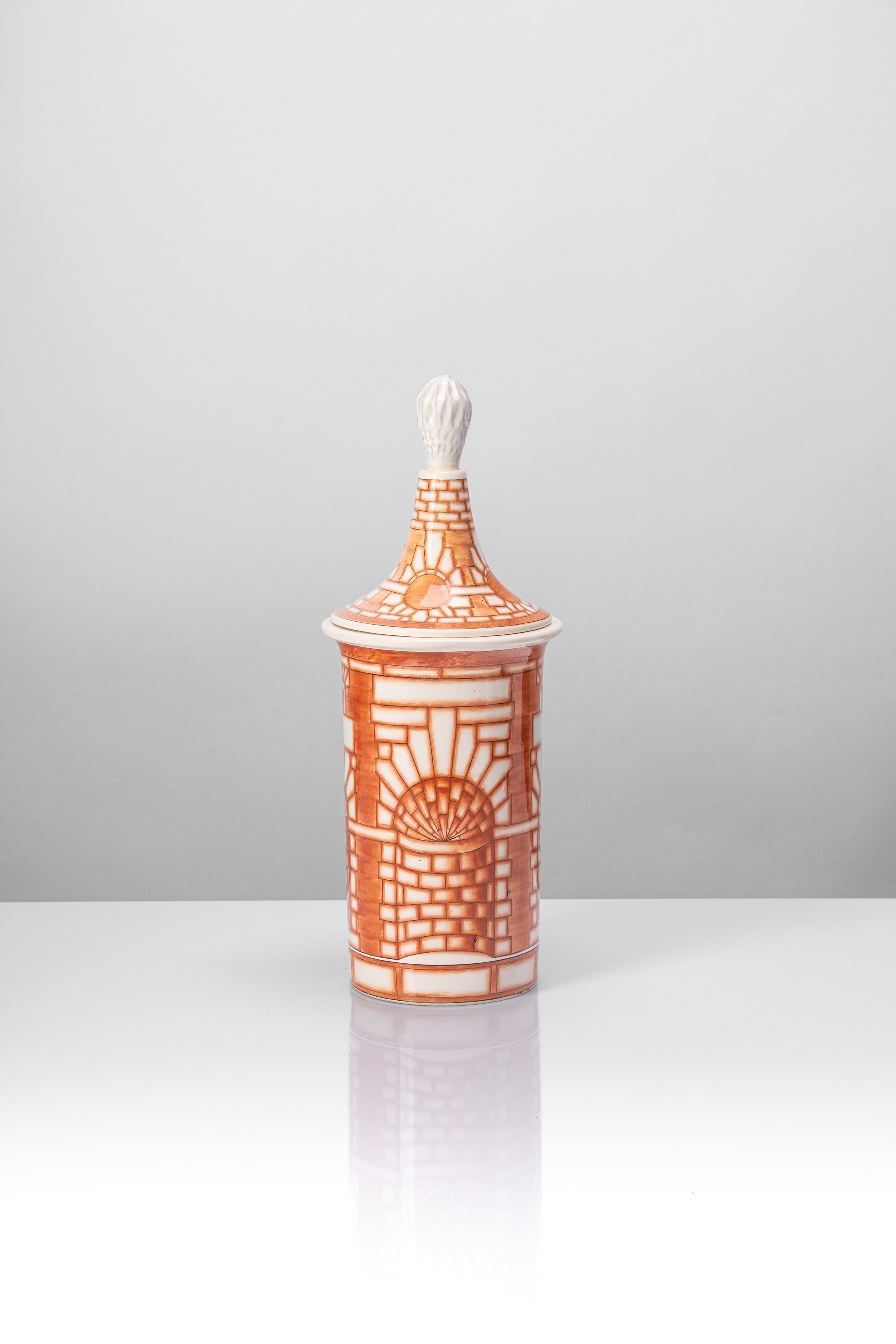 Gio Ponti - Urna con Coperchio Modello 'serliana'