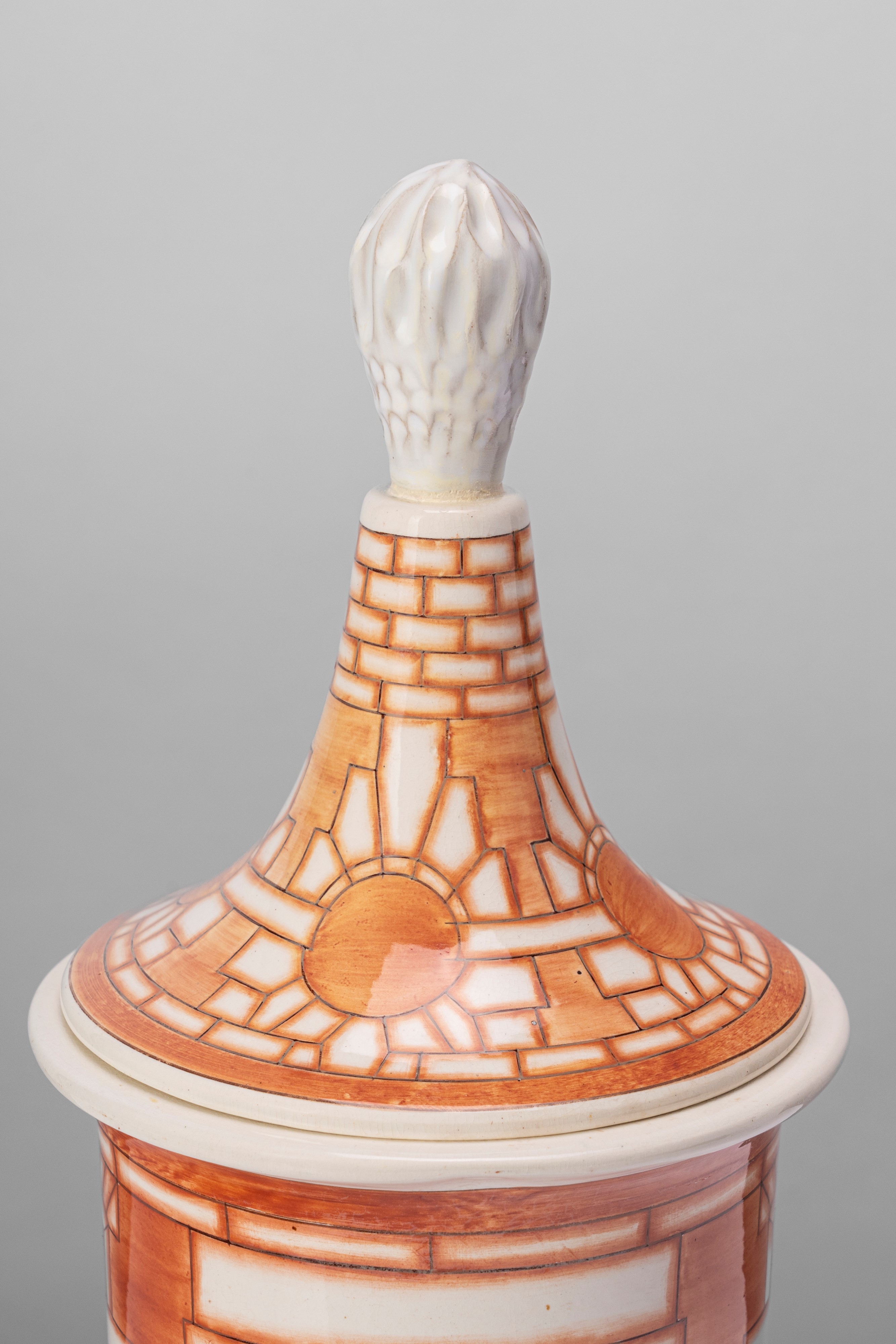 Gio Ponti - Urna con Coperchio Modello 'serliana'