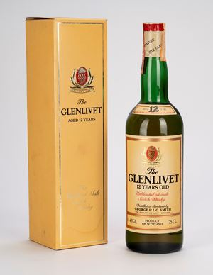 Glenlivet 12 pure single malt scotch whiskey (1 BT)