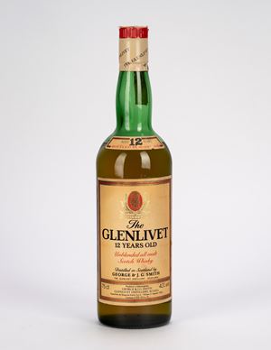 Glenlivet 12 pure single malt scotch whiskey (1 BT)