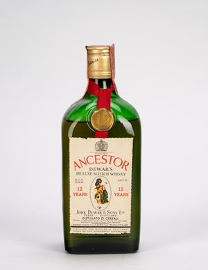 Ancestor Dewar's Deluxe Scotch Whiskey 12 YO (1 BT)