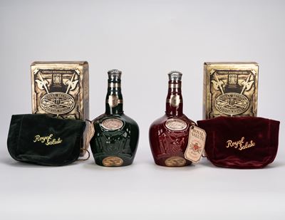 Chivas, Selezione di decanter Royal Salute 21 YO (2 bottiglie)