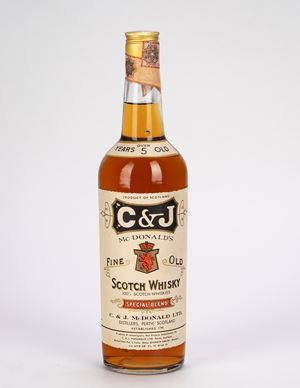 C&J McDonald's 5 YO Scotch Whisky (1 BT)
