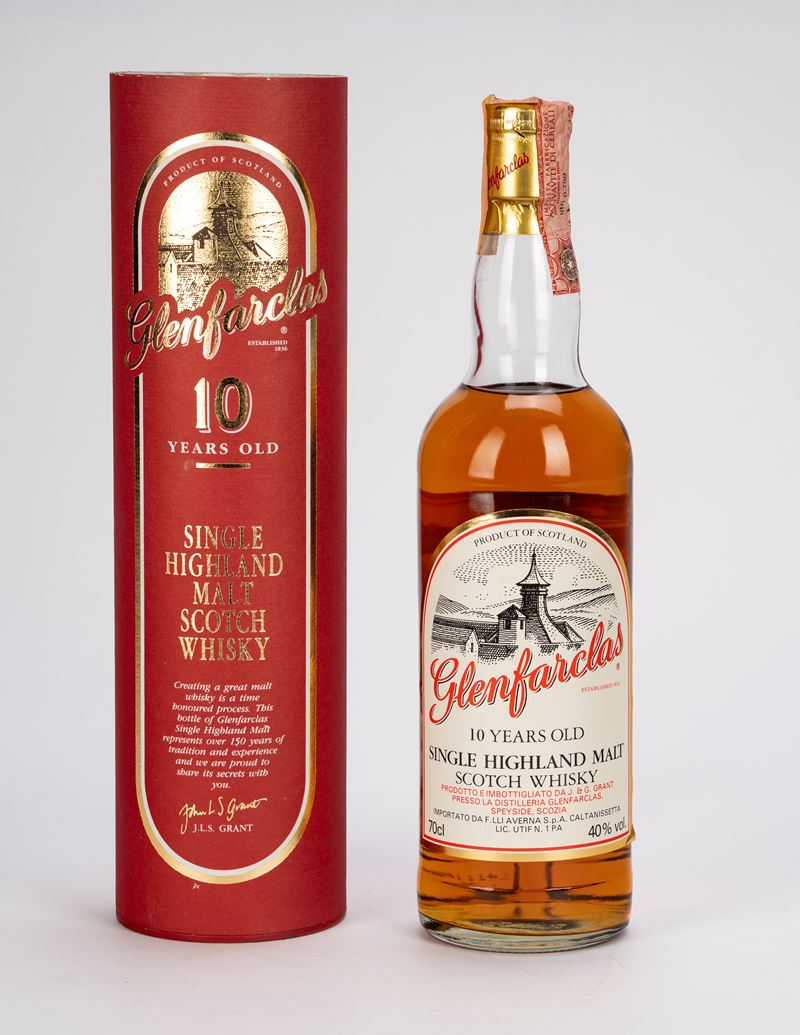 Scozia - Glenfarclas, Single Malt Scotch Whisky 10 years (1 bottiglia)