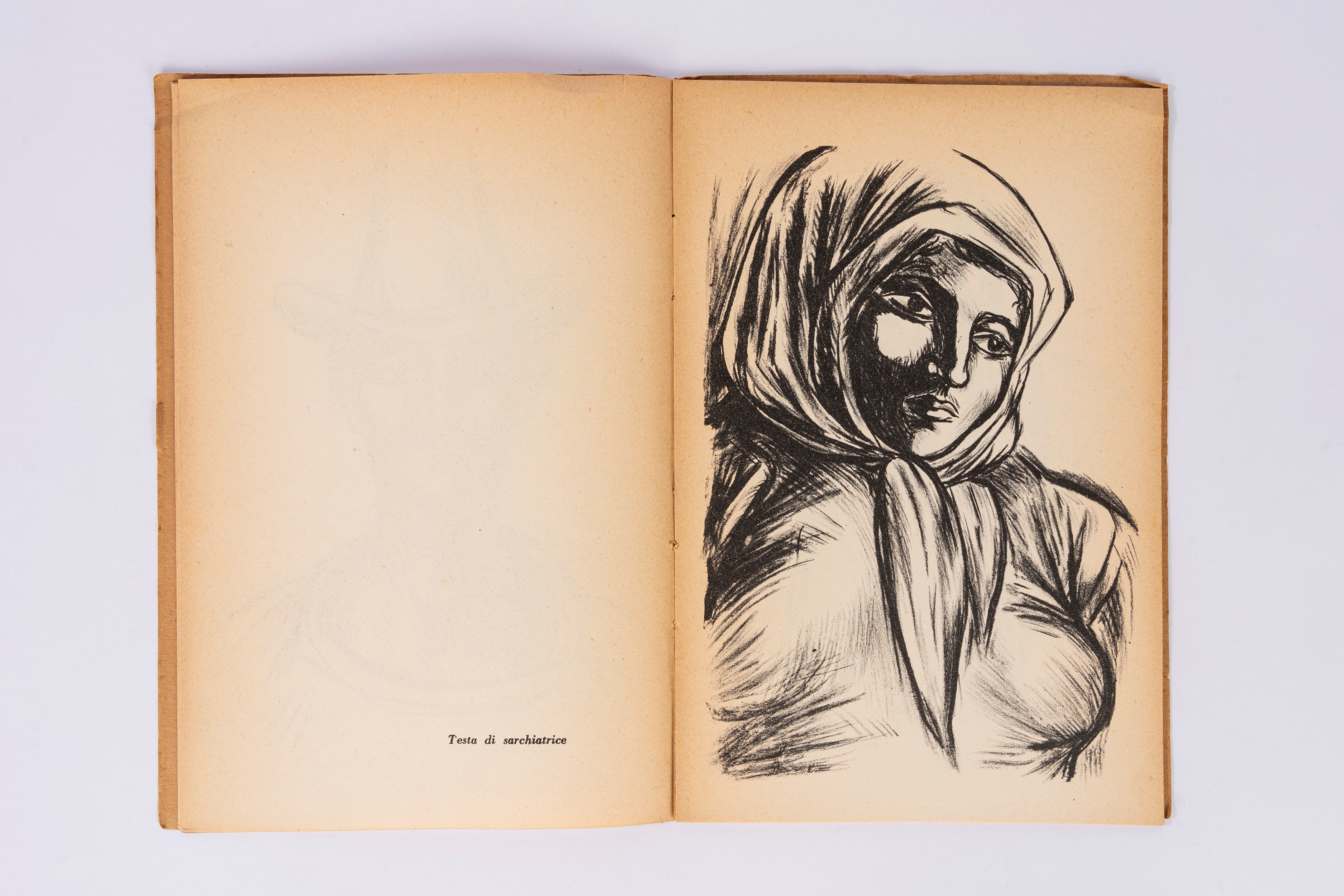 Guttuso, Braccianti di Romagna e contadini di Sicilia (Edizioni del disegno Popolare), 1951