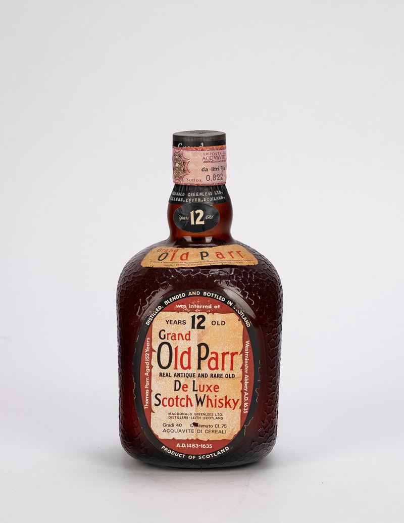 Scozia - Whisky Grand Old Parr 12 anni De Luxe