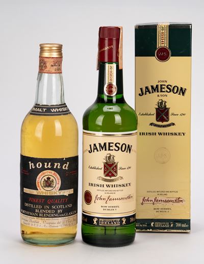 Selezione di whisky, 2 bottiglie