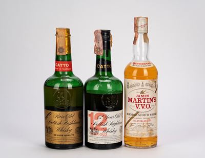 James Catto, Selezione di whisky (3 bottiglie)