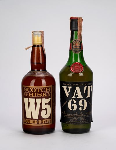 Selezione di whisky, 2 bottiglie