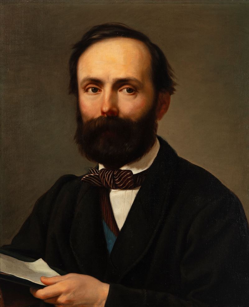 Ritratto di uomo con lettera